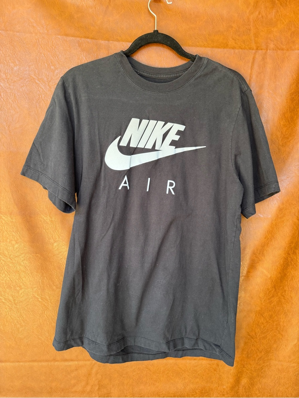 Nike Air Graphic T-Shirt Men’s Large Black Logo Tee
